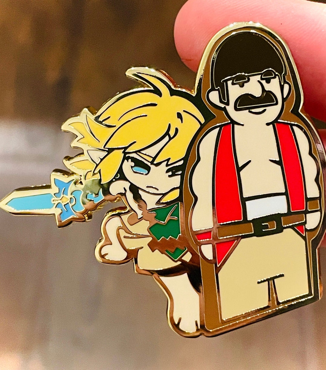 Link Pin- [totk-hard Enamel Ver] - Etsy