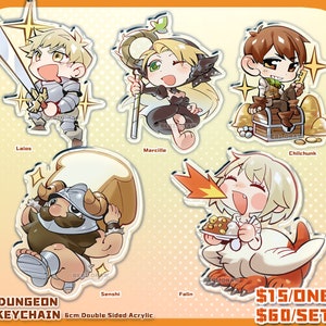 Pre-Order!! Dungeon Meshi-[Arcrylic Key Chain]