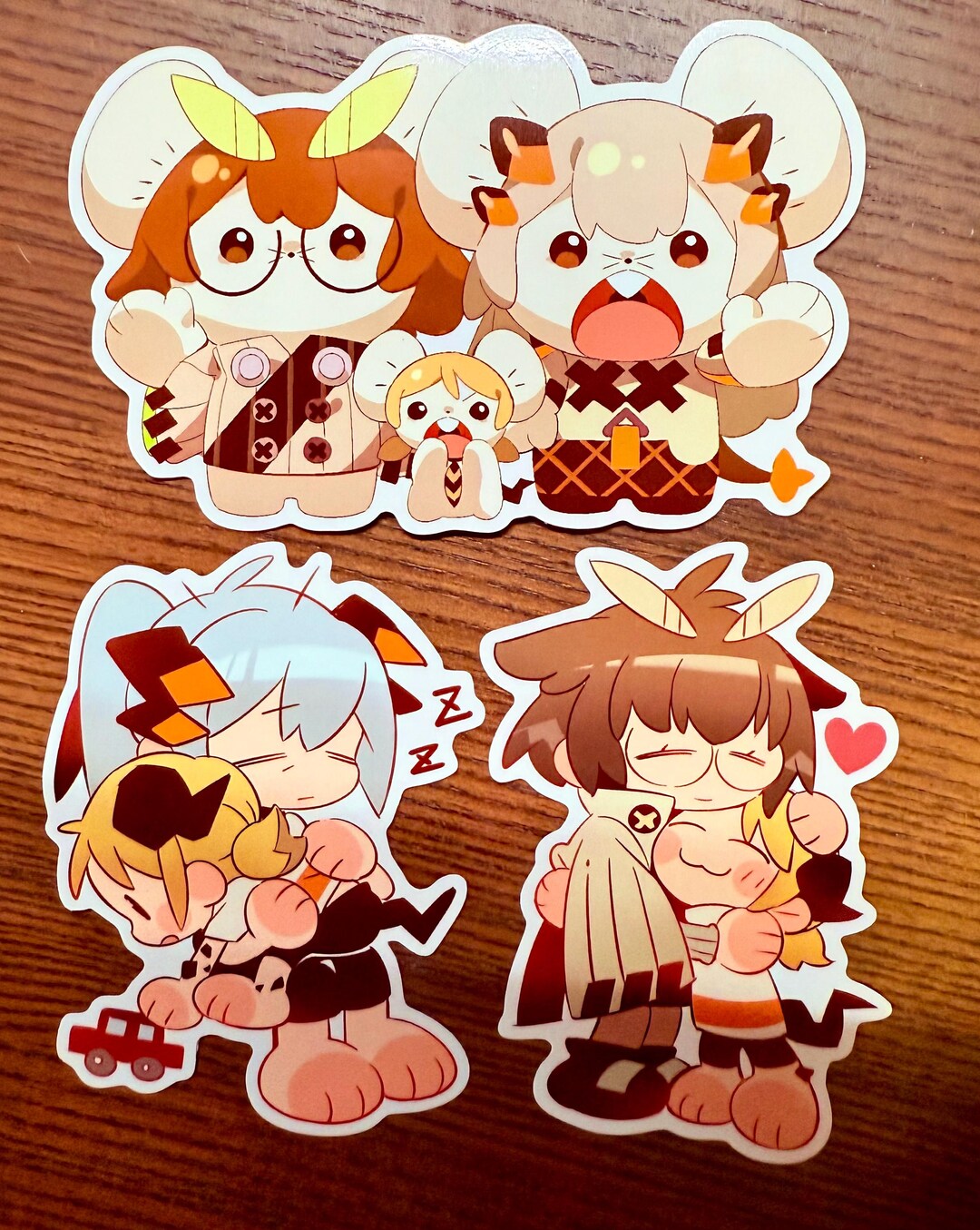 Sticker Set-[arknights- Silence X Saria X Ifrit] - Etsy