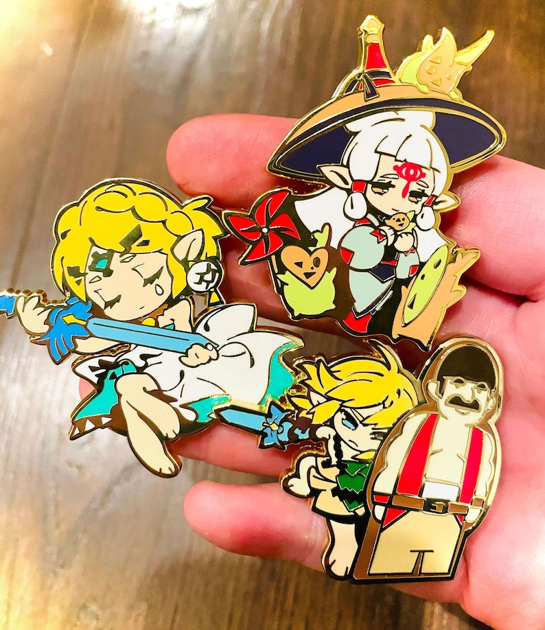 Zelda Pin- [hard Enamel Ver] - Etsy
