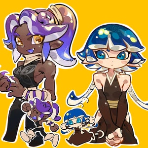 Sticker-[Splatoon Yoruichi X Soifon]