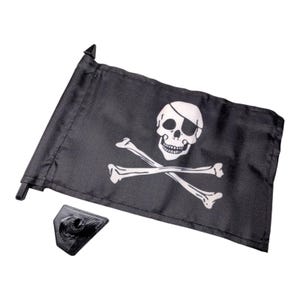 Oversteer Hobbies-Losi BIG LMT Snap-In Pirate Flag Kit- Durable, Flexible, Scale