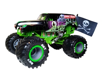 Oversteer Hobbies Pirate Flag Kit for 1:24 Die Cast Monster Jam Trucks – Snaps On in Seconds! Fits Grave Digger & More