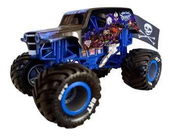 1:24 モンスタージャムトラック用海賊旗キット - グレイブディガー対応