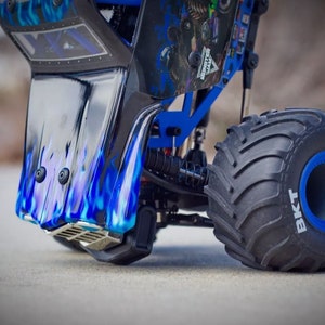 Oversteer Hobbies Front Nose Wheelie Bumper for Losi Mini LMT - Flexible Durable Easy Install