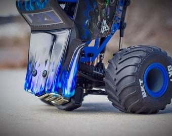 Oversteer Hobbies Front Nose Wheelie Bumper for Losi Mini LMT - Flexible Durable Easy Install