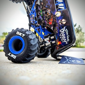 Oversteer Hobbies REAR Bumper and Flag Kit for Losi Mini LMT - Flexible Durable Easy Install