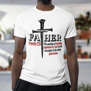 Digitale SVG-download Vaderdag | Christelijk, vader, religieus, schrift, uniek, ouder, T-shirt, cadeau, kinderen, grafisch shirt |