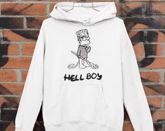 Lil Peep, Lil Peep Hell Boy Hoodie, Lil Peep Shirt, Lil Peep Tshirt, Lil Peep Kleidung, ästhetisches Shirt, Rapper T-Shirt, Punk Shirt, Grunge Shirt, Unisex