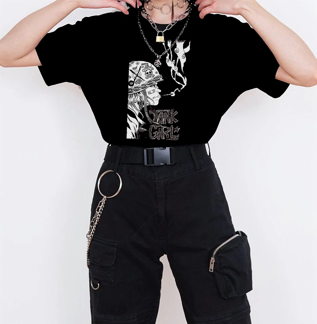 Tank Girl Feminist Charlie Don't Surf Vintage Tshirt 90s Etsy