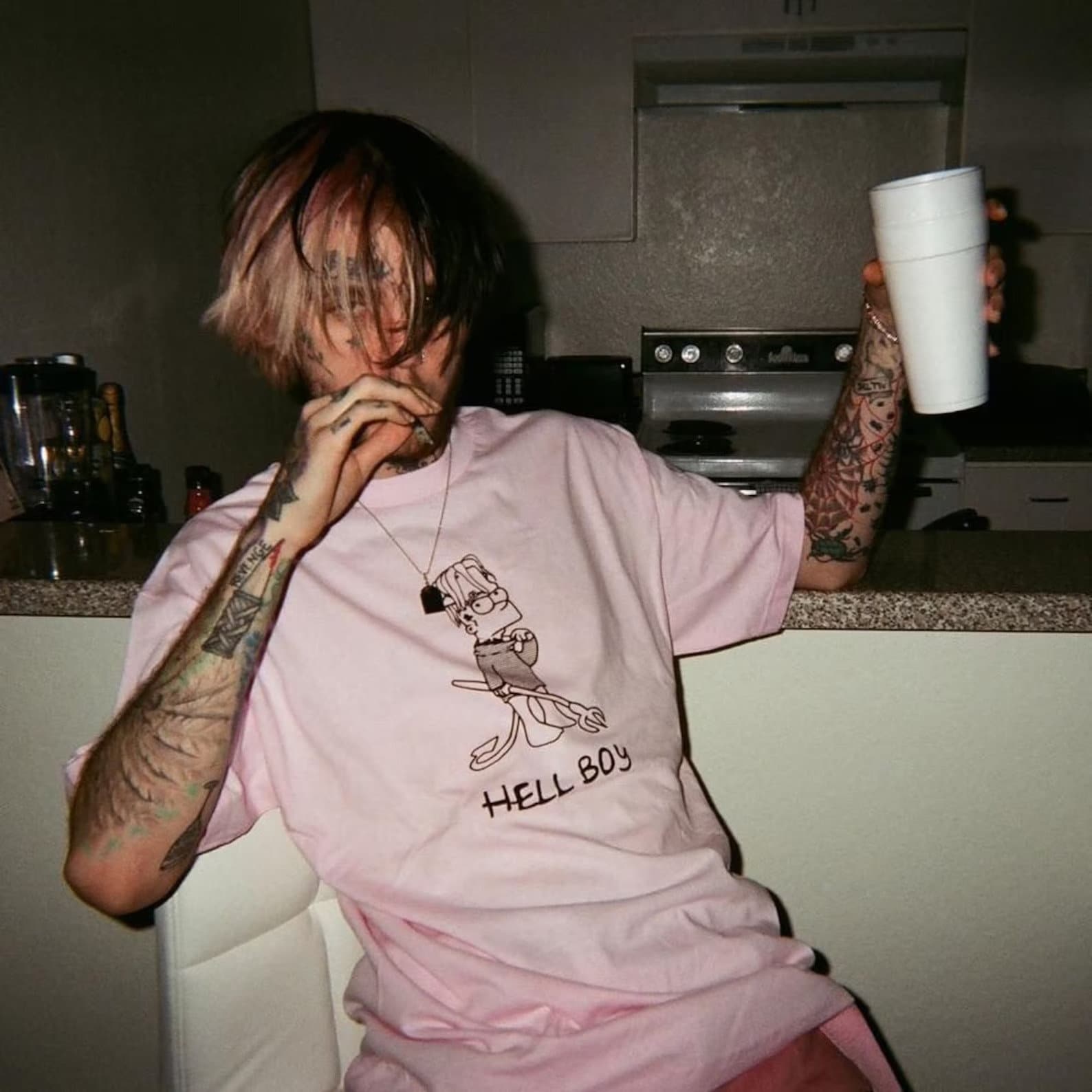Lil Peep Lil Peep Hell Boy Camisa Lil Peep Camisa Lil Peep Camiseta Lil Peep Ropa Camisa estetica Camiseta de rapero Camisa punk Camisa grunge Unisex Etsy Espana