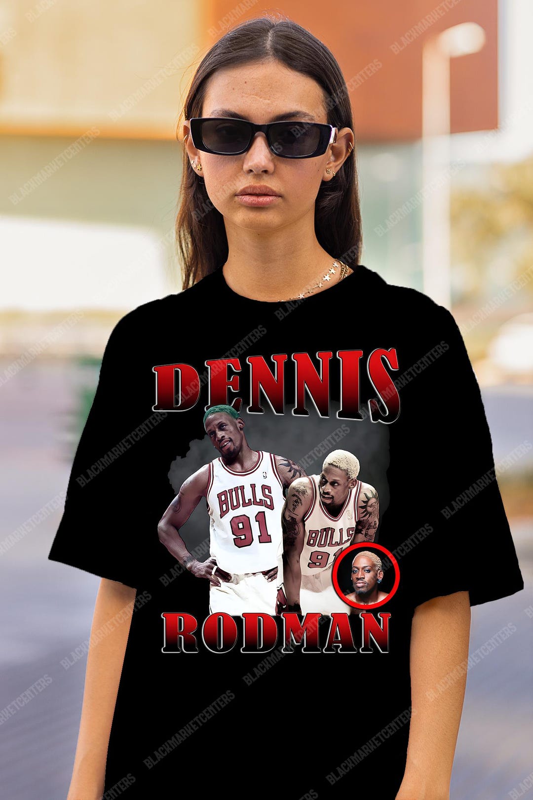 90s Vintage Dennis Rodman Sweat ロッドマン｜トップス