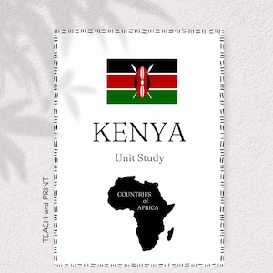 KENYA - Countries of Africa Unit Study