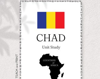 CHAD - Estudio de unidad sobre países de África