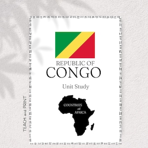 REPUBLIC of CONGO - Countries of Africa Unit Study
