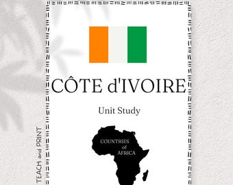 COSTA DE MARFIL - Unidad de estudio sobre países de África