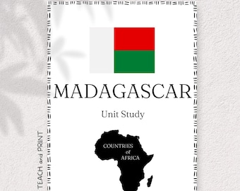 MADAGASCAR - Unidad de estudio sobre países de África