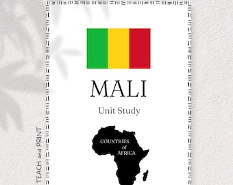 MALI - Estudio de unidad sobre países de África