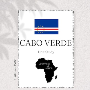 CABO VERT - Unité d'étude des pays d'Afrique