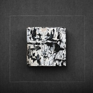 Morticia - One-of-a-Kind Original Abstract Painting on Stretched Canvas