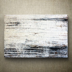 Fogging Up - One-of-a-Kind Original Abstract Painting on Stretched Canvas