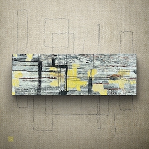 Day at the Derby - One-of-a-Kind Original Abstract Painting on Stretched Canvas