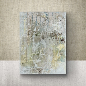 Gold Finger - One-of-a-Kind origineel abstract schilderij op uitgerekt canvas
