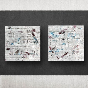 Mary Kate and Ashley - One-of-a-Kind Original Abstract Painting on Stretched Canvas