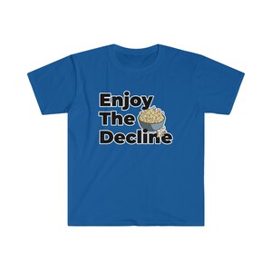 The Decline Based clothing funny t-shirts political anti-establishment new world order media evil media _02 -FrontPrint-Softstyle-Dark-T