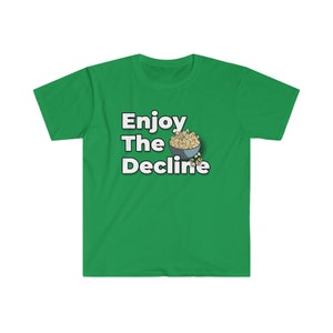 The Decline Based clothing funny t-shirts political anti-establishment new world order media evil media _01 -FrontPrint-Softstyle-Light-T
