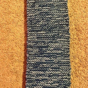 Blue scarf