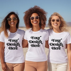 Group Shirt Mockup, Family Matching Shirt Mockup, Matching Shirt Mockup, Bachelorette Mockup, Bachelorette Party Shirt Mockup, Hen Do Mockup