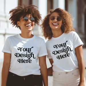 Group Shirt Mockup, Family Matching Shirt Mockup, Matching Shirt Mockup, Black Sorority Mockup, Bachelorette Shirt Mockup, Hen Do Mockup