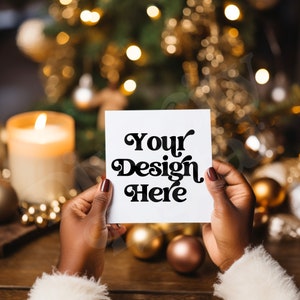 Vierkant kerstkaartmodel Kerstuitnodigingmodel Kerstwenskaartmodel Kerstkaartmodel Bedankt Diverse kerstkaartmodel