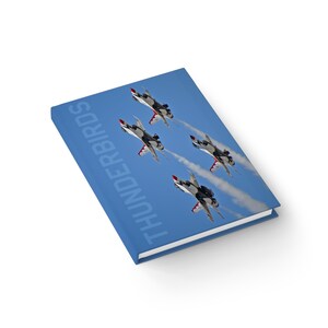 Thunderbirds in Loose Diamond Formation Notizbuch - blanko