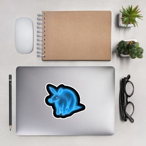 Aardvark Spirit Animal Patronus stickers
