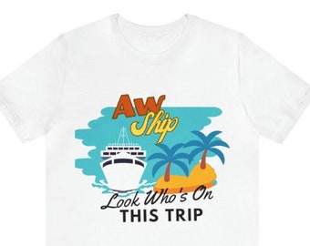 Divertida, sarcástica, camisa de crucero.