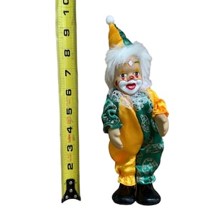 Vintage clown figurine