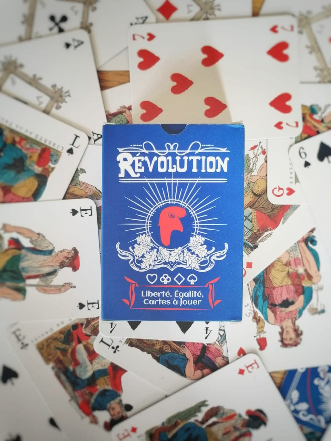 Jeu De Cartes Au Portrait De Paris Révolutionnaire Dit Du Type SVB II Estampe Be0b70 1024