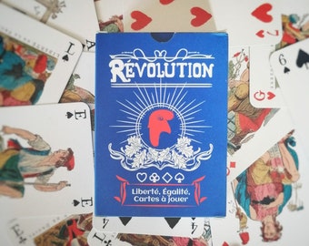 Jeu "Révolution" - 54 cartes de l'an II (1793)