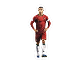 CR7 Legacy: Cristiano Ronaldo Collectible Sticker. Kiss-Cut Vinyl Decals. Limited Edition