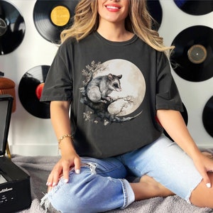 Comfort Colors Possum Shirt, Opossum Shirt, Possum Graphic Tee, Animal Shirt