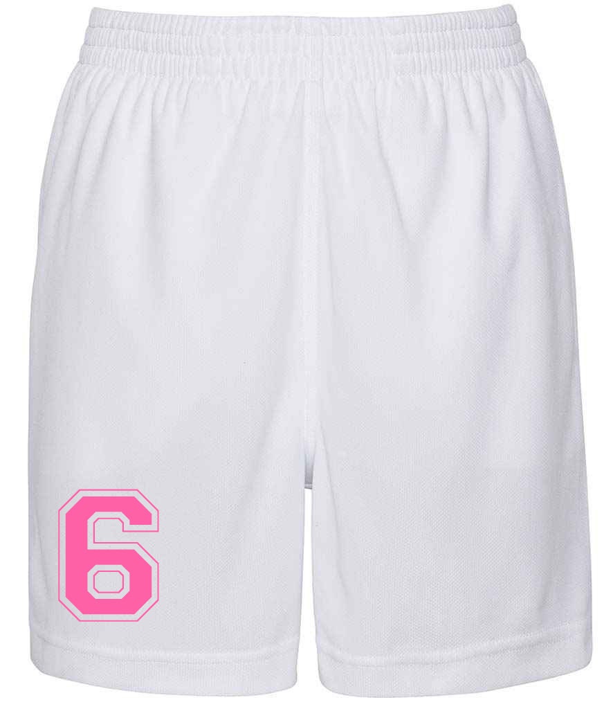 Personalised England Style Kit Football Shirt, Shorts and Bag for Girls