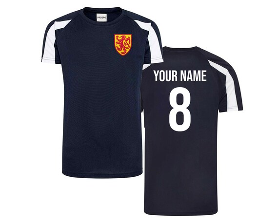 black england football shirt