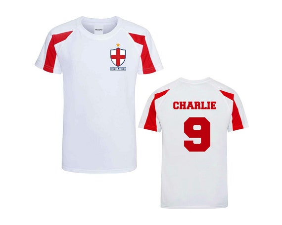 Football Jersey Design Personalised England Football Kit Player