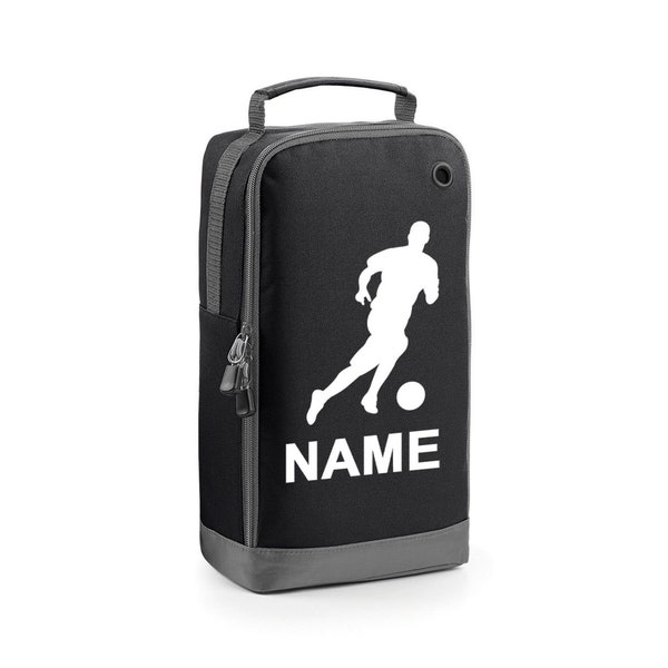 Personalised Any Name Football Boot Bags Sports School Gym PE Accessories Custom Shoe Kit Bag With Boot Compartment