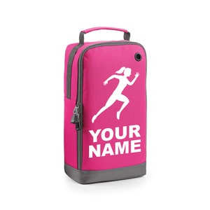Sacs personnalisés pour bottes de course femmes filles coureur école de sport danse salle de sport PE accessoires kit de chaussures personnalisé sac avec compartiment à bottes