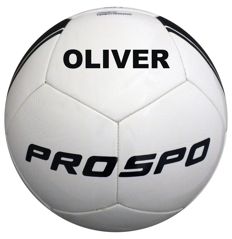 Personalised Any Text Training Football Size 3, 4, 5 Highly Durable Balls image 3