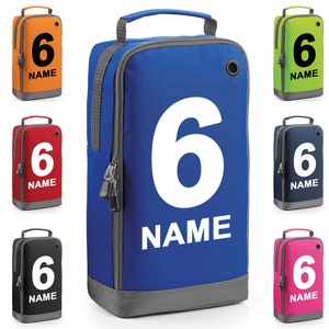 Personalisierte jede Nummer und Name Boot Taschen Fußball Rugby Sport Schule Fitnessstudio PE Zubehör Benutzerdefinierte Schuh Kit Tasche mit Boot-Fach