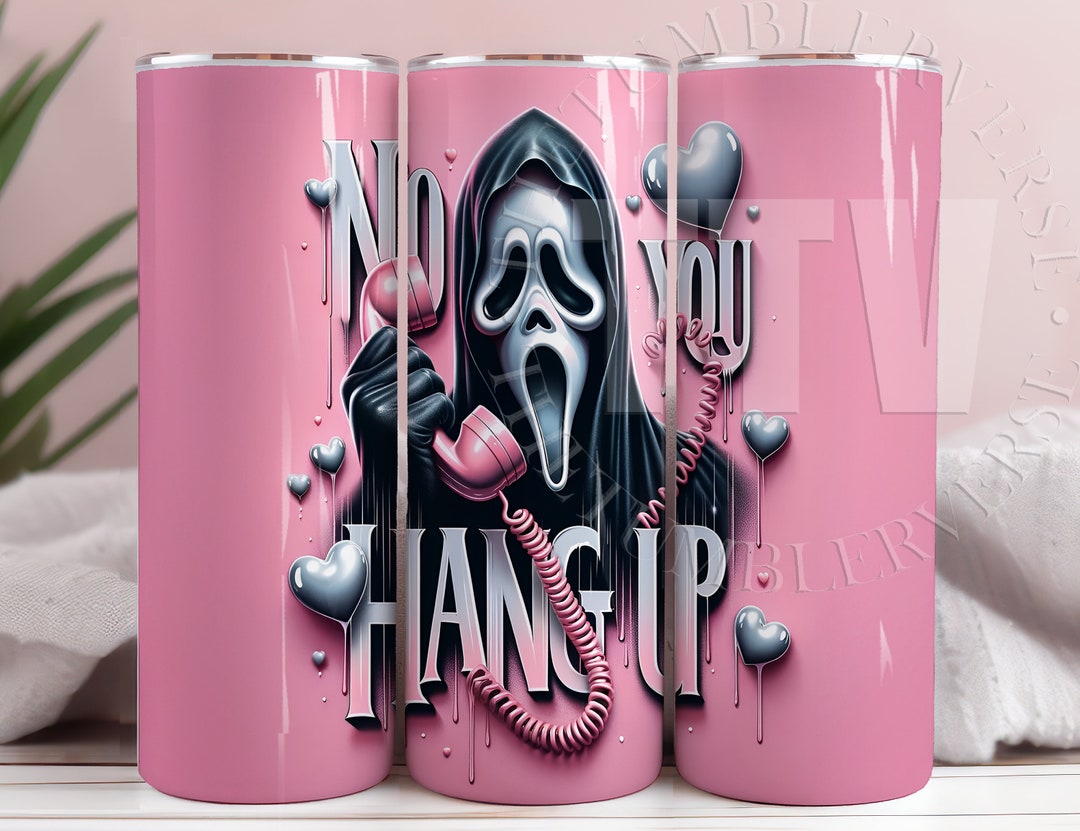 Ghostface Pink Ghostface Tumbler Ghostface Tumbler Design - Etsy España